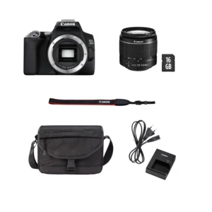 Canon EOS 250D Essential Travel Kit EF-S18-55mm f/3.5-5.6 III