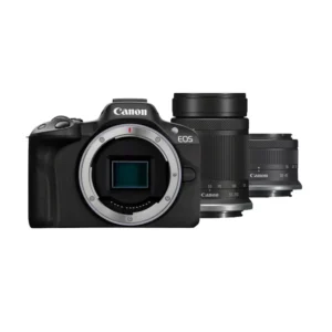 Canon EOS R50 Mirrorless Camera + RF-S 18-45mm IS STM Lens + RF-S 55-210mm IS STM Lens