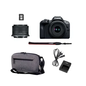 Canon EOS R100 Camera with RF-S 18-45MM Travel Kit