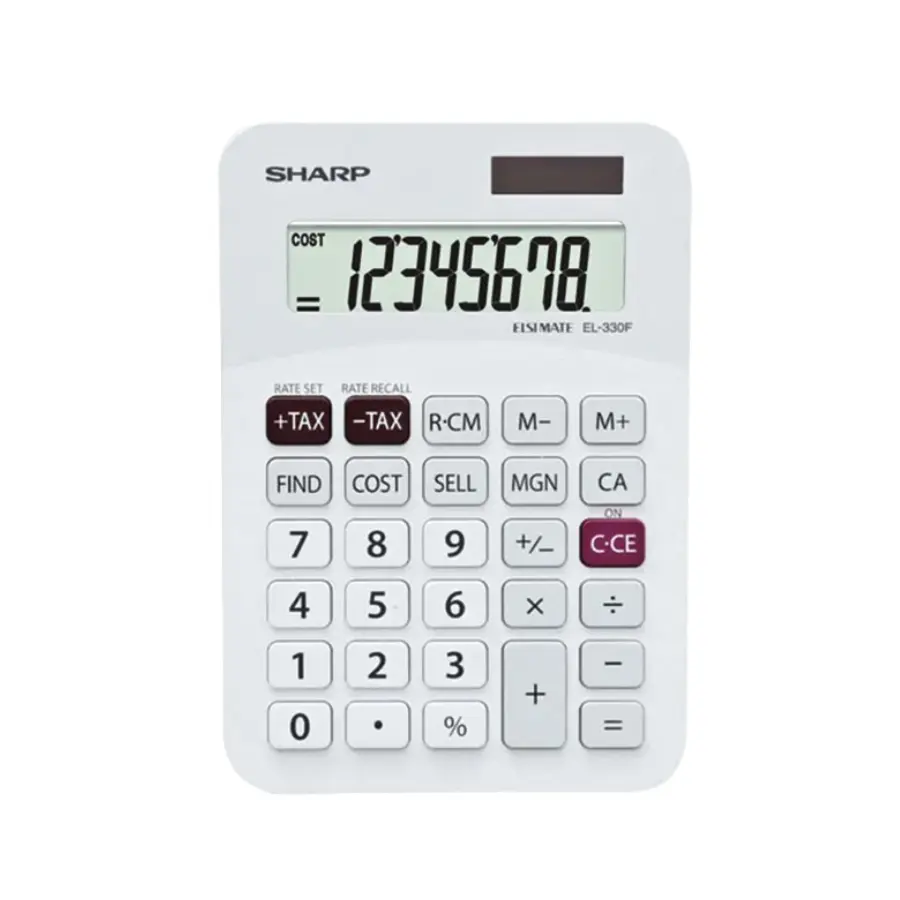 Sharp EL-330F Desk Calculator