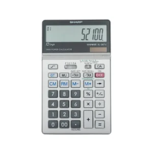 Sharp EL-1387V Desk Calculator