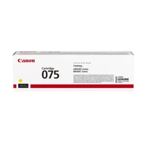 Canon 075 Yellow Toner Cartridge